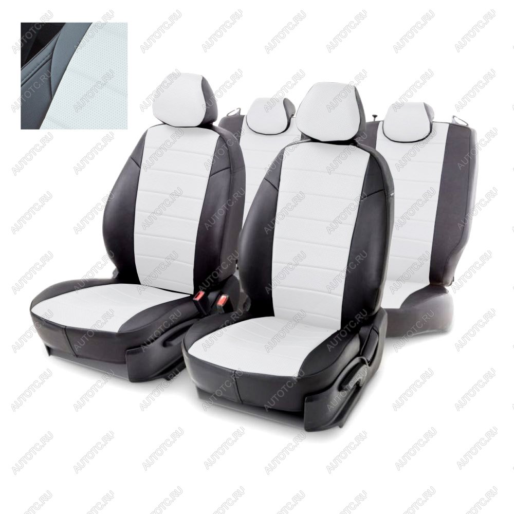 6 999 р. Чехлы из экокожи для Citroen C4 II Sedan 2013-н.в.  86029  с доставкой в г. Майкоп