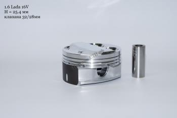 17 799 р. Поршни СТИ 16-кл высота 25.4 палец 1945 под клапана 3228 кольца 1,21,52,0 вытесн.-1,2мм  356895055  с доставкой в г. Майкоп. Увеличить фотографию 4