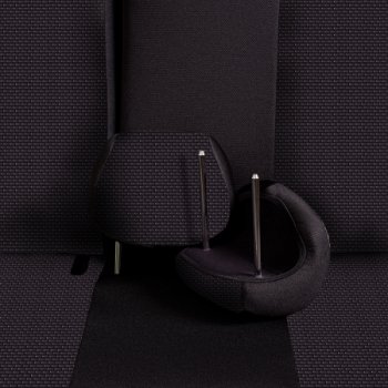 5 499 р. Комплект чехлов для сидений (РЗСиС 60/40 2Г жаккард) Дублин Lord Autofashion  Chevrolet Niva  2123 (2002-2020) дорестайлинг, рестайлинг (серый, вставка Стежок серый, строчка серая))  с доставкой в г. Майкоп. Увеличить фотографию 8