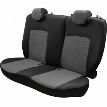 5 549 р. Комплект чехлов для сидений (ЦЗС Жаккард) Дублин Lord Autofashion  Лада Нива 4х4  2121 (1977-2019) 3 дв. дорестайлинг (черный, вставка Зигзаг серая)  с доставкой в г. Майкоп. Увеличить фотографию 5
