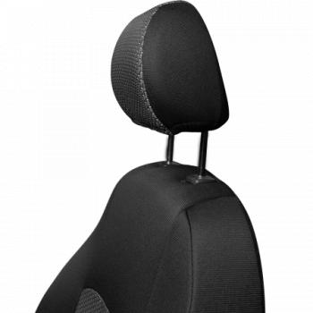 5 549 р. Комплект чехлов для сидений (ЦЗС Жаккард) Дублин Lord Autofashion  Лада Нива 4х4  2121 (1977-2019) 3 дв. дорестайлинг (черный, вставка Зигзаг серая)  с доставкой в г. Майкоп. Увеличить фотографию 7