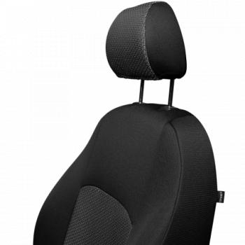 5 549 р. Комплект чехлов для сидений (ЦЗС Жаккард) Дублин Lord Autofashion  Лада Нива 4х4  2121 (1977-2019) 3 дв. дорестайлинг (черный, вставка Зигзаг серая)  с доставкой в г. Майкоп. Увеличить фотографию 6