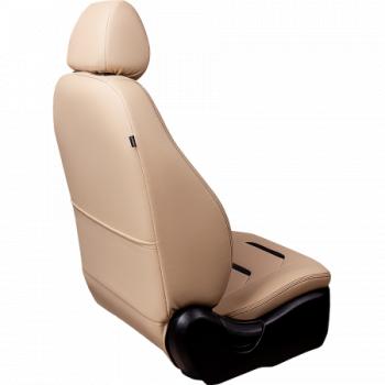7 999 р. Комплект чехлов для сидений (РЗС 60/40+подлок. 3Г Орегон) ТУРИН-2 Lord Autofashion  Nissan Qashqai  2 (2013-2022) J11 дорестайлинг, J11 рестайлинг (бежевый, вставка бежевая+черная, строчка бежевая)  с доставкой в г. Майкоп. Увеличить фотографию 6