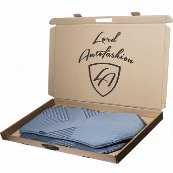 2 599 р. Накидка на сиденье (1 место Афины) ЛЮКС ст ВАН ВЭЙ Lord Autofashion   (серо-голубой, строчка серо-голубая)  с доставкой в г. Майкоп. Увеличить фотографию 9
