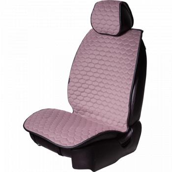 6 749 р. Накидка на сиденье (5 мест Афины) ТЕЙЛОР ст СОТА Lord Autofashion   (розовый, строчка бежевая)  с доставкой в г. Майкоп. Увеличить фотографию 2