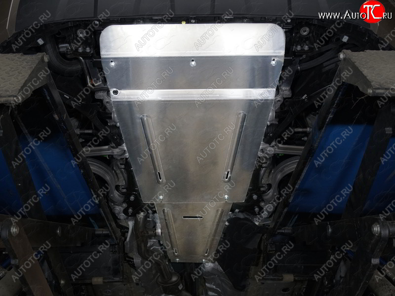 9 499 р. Защита картера двигателя (V-3.0TDI, алюминий) TCC  Volkswagen Touareg  CR (2018-2025)  с доставкой в г. Майкоп
