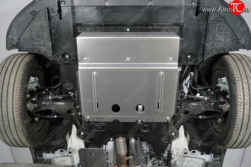 8 199 р. Защита картера и КПП (1-6L Turbo)ТСС Тюнинг  EXEED TXL (2020-2021)  дорестайлинг (алюминий 4 мм)  с доставкой в г. Майкоп
