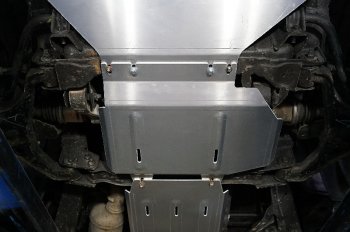 Защита картера ТСС Тюнинг Dong Feng DF6 пикап (2022-2025) (алюминий 4 мм)
