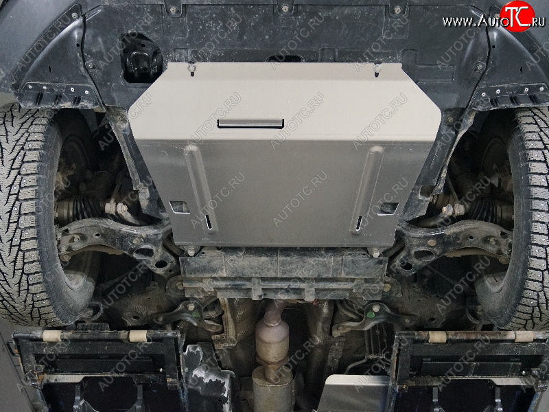 9 399 р. Защита картера и КПП ТСС Тюнинг Geely Atlas Pro NL3 (2019-2025) (алюминий 4 мм)  с доставкой в г. Майкоп
