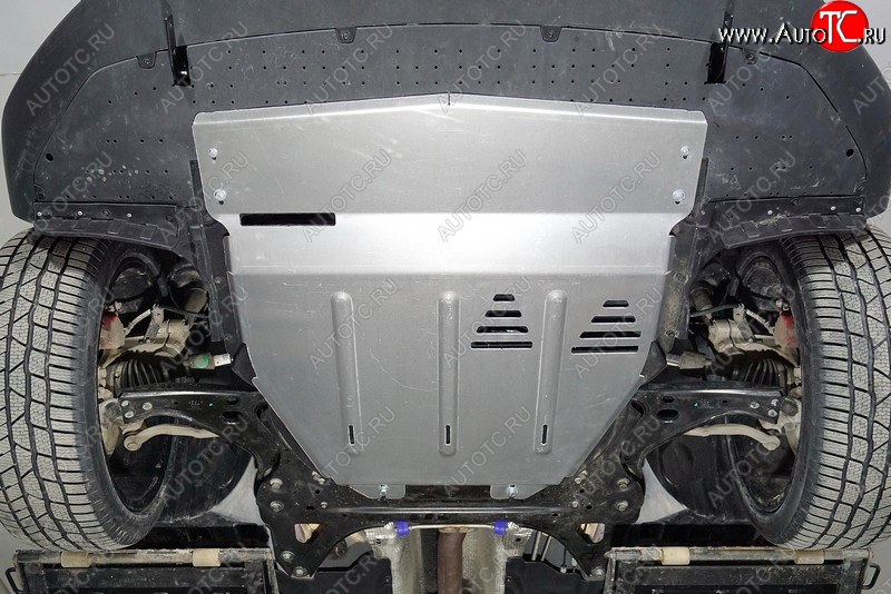 18 649 р. Защита картера и КПП ТСС Тюнинг Geely Tugella FY11,HPBA4 рестайлинг (2022-2025) (алюминий 4 мм)  с доставкой в г. Майкоп