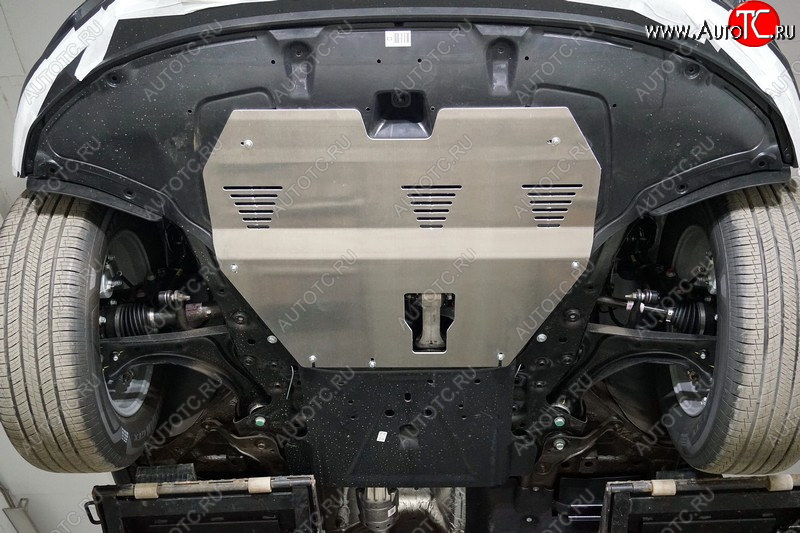 9 099 р. Защита картера и КПП ТСС Тюнинг  Hyundai Tucson  NX4 (2020-2022) (алюминий 4 мм)  с доставкой в г. Майкоп