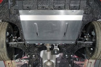 Защита картера и КПП ТСС Тюнинг JAC J7 лифтбэк (2020-2025) (алюминий 4 мм)