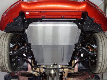 Защита картера и КПП ТСС Тюнинг Лада XRAY (2016-2022) (алюминий 4 мм)