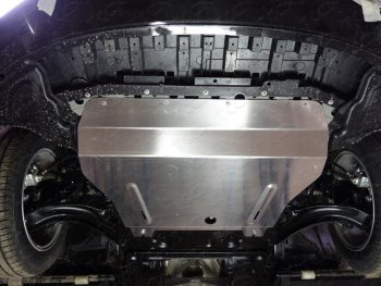 Защита картера и КПП ТСС Тюнинг Nissan Sentra 7 B17 (2014-2017) (алюминий 4 мм)