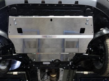 Защита картера и КПП ТСС Тюнинг Skoda Superb ( B6 (3T),  B6 (3T5),  (B6) 3T) (2008-2015), Skoda Yeti (2009-2013), Volkswagen Golf ( 5,  6) (2003-2014), Volkswagen Jetta  A5 (2005-2011), Volkswagen Touran  1T (2003-2015) (алюминий 4 мм)
