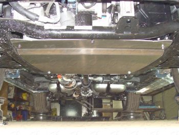 Защита картера и КПП ТСС Тюнинг SSANGYONG Actyon рестайлинг (2013-2021) (алюминий 4 мм)