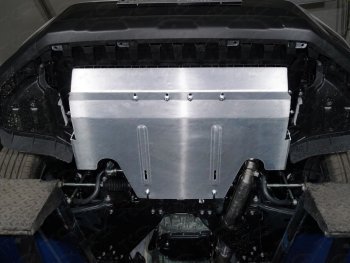 Защита картера (не устанавливается с передней защитой) ТСС Тюнинг Subaru Forester SK/S14 дорестайлинг (2018-2021) (алюминий 4 мм)