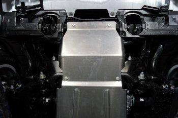 Защита радиатора ТСС Тюнинг Toyota Land Cruiser  J300 (2021-2025) дорестайлинг (алюминий 4 мм)
