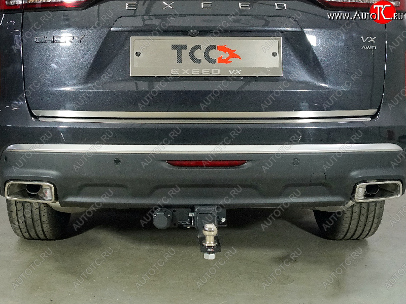14 599 р. Фаркоп (тягово-сцепное устройство) TCC Тюнинг  EXEED VX (2020-2023) дорестайлинг (шар Е)  с доставкой в г. Майкоп