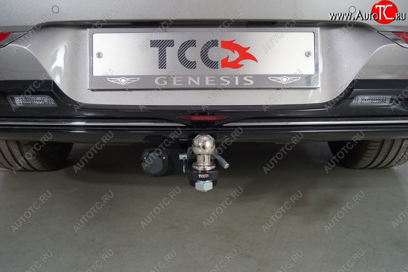 15 999 р. Фаркоп (тягово-сцепное устройство) ТСС Тюнинг  GENESIS GV80  JK1 (2020-2022) (оцинкованный, шар E)  с доставкой в г. Майкоп
