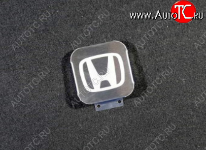 1 999 р. Заглушка на фаркоп с логотипом Honda (на фаркопы TCC, нержавеющая сталь) TCC  Honda CR-V  RW,RT (2016-2022) дорестайлинг, рестайлинг  с доставкой в г. Майкоп