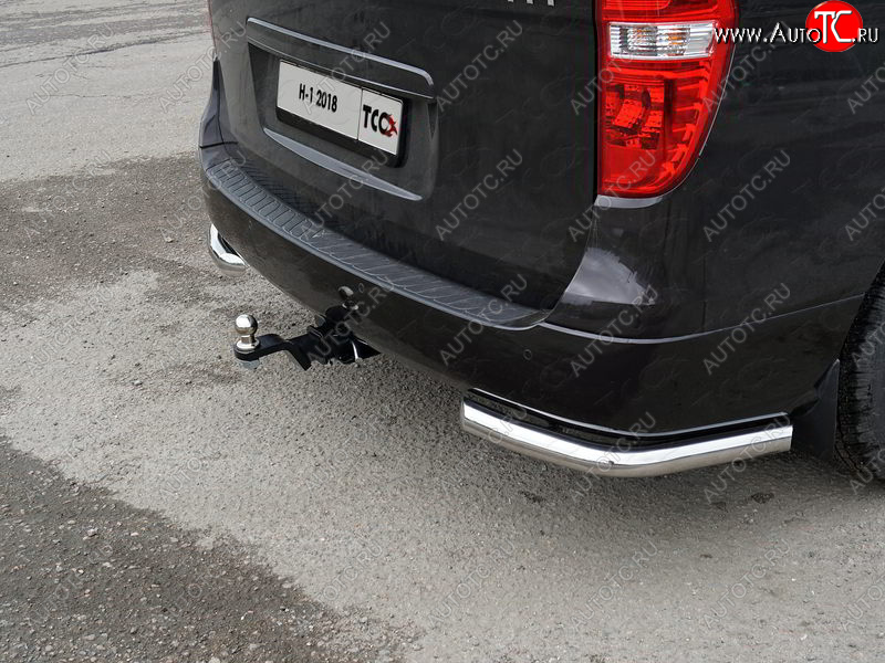 13 999 р. Фаркоп (тягово-сцепное устройство) ТСС Тюнинг  Hyundai Starex/Grand Starex/H1  TQ (2017-2022) 2-ой рестайлинг (шар Е)  с доставкой в г. Майкоп