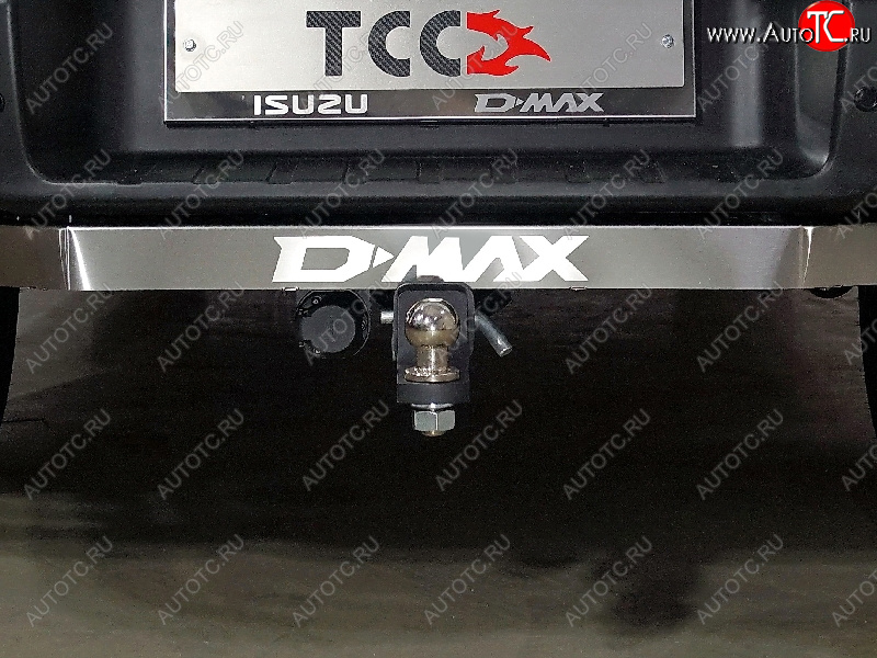 20 999 р. Фаркоп (тягово-сцепное устройство) TCC Тюнинг Isuzu D-Max RG DoubleCab (2020-2023) (оцинкованный, шар E, надпись D-MAX)  с доставкой в г. Майкоп