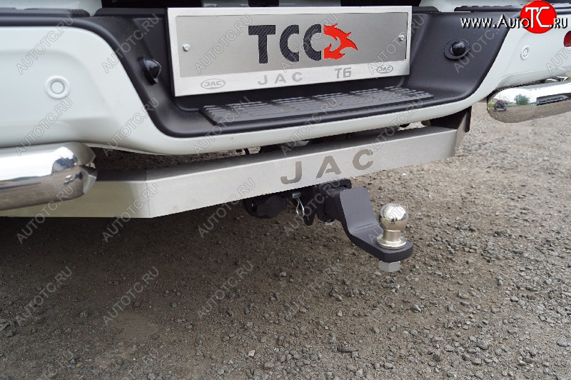 23 999 р. Фаркоп (тягово-сцепное устройство) TCC Тюнинг  JAC T6 - T8 PRO (оцинкованный, шар Е, надпись JAC)  с доставкой в г. Майкоп
