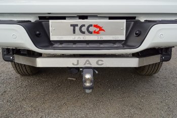 Фаркоп (тягово-сцепное устройство) TCC Тюнинг JAC T6 - T8 PRO (шар Е, надпись JAC)