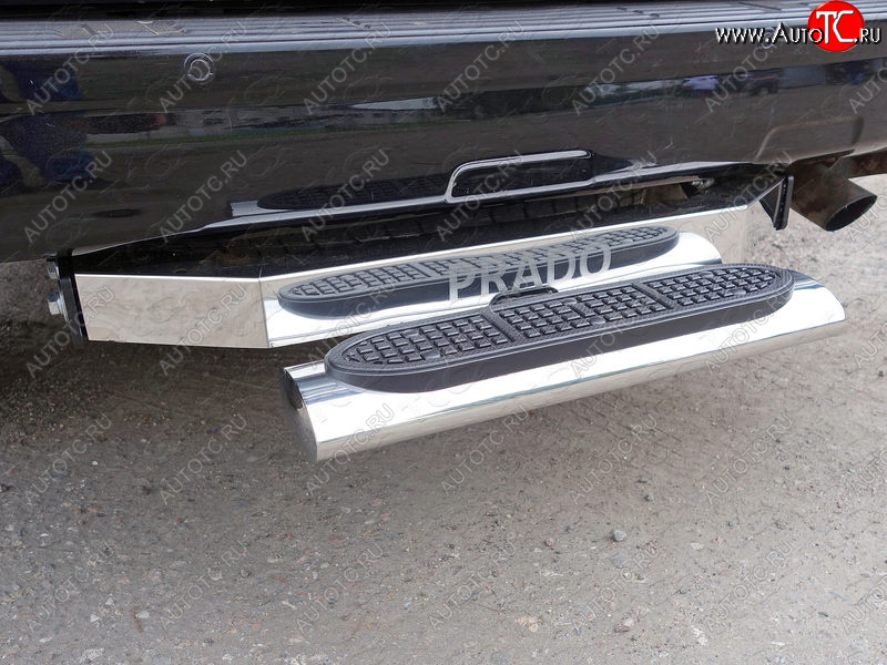 17 499 р. Фаркоп (тягово-сцепное устройство) ТСС Тюнинг  Toyota Land Cruiser Prado  J150 (2009-2020) дорестайлинг, 1-ый рестайлинг, 2-ой рестайлинг (надпись Prado, шар Е)  с доставкой в г. Майкоп