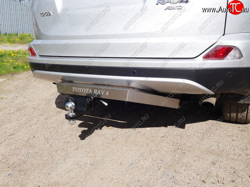 16 999 р. Фаркоп (тягово-сцепное устройство) ТСС Тюнинг  Toyota RAV4  XA40 (2012-2019) 5 дв. дорестайлинг, 5 дв. рестайлинг (надпись Toyota RAV4, шар Е)  с доставкой в г. Майкоп
