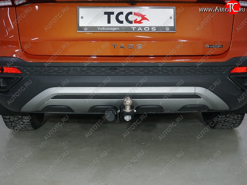 13 999 р. Фаркоп (тягово-сцепное устройство) ТСС Тюнинг  Volkswagen Taos (2020-2022) (нержавейка)  с доставкой в г. Майкоп