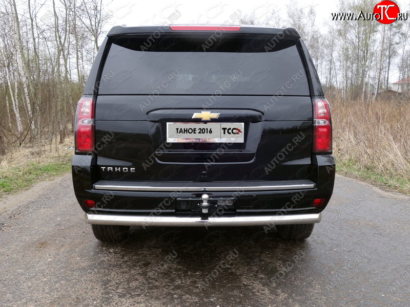 21 999 р. Защита задняя d76,1 мм ТСС Тюнинг  Chevrolet Tahoe  K2UC (2014-2021)  с доставкой в г. Майкоп