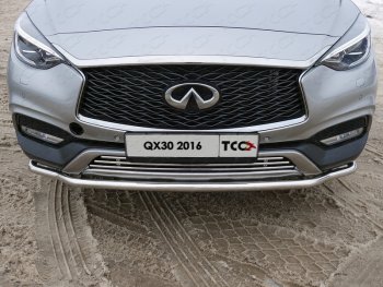 7 349 р. Решетка радиатора (без круизконтроля) 12 мм  infqx3016-12  с доставкой в г. Майкоп. Увеличить фотографию 1