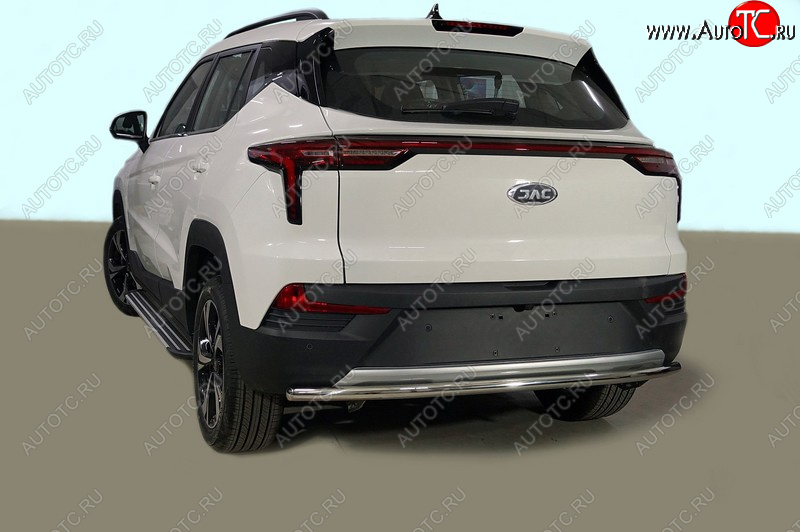 13 999 р. Защита задняя (нержавейка d42,4 мм), ТСС Тюнинг  JAC JS4 (2021-2025)  с доставкой в г. Майкоп