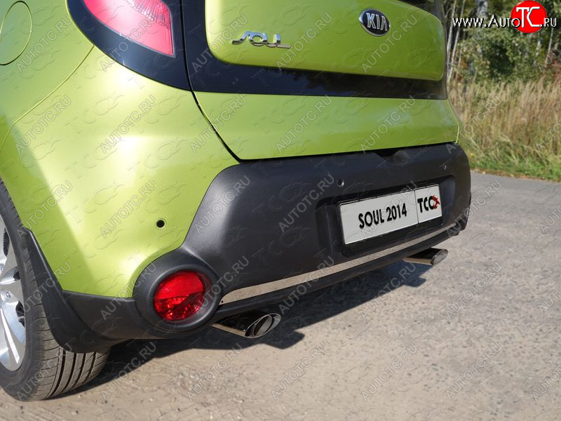1 799 р. Декоративный глушитель 12060,3 мм  kiasoul14-16  с доставкой в г. Майкоп