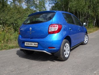 Защита задняя d42,4 мм ТСС Тюнинг Renault Sandero  (B8) (2014-2018) дорестайлинг