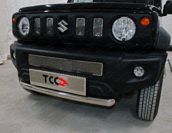 Защита переднего бампера нижняя d60,3 мм ТСС Тюнинг Suzuki Jimny  JB64 (2018-2025) (нержавейка)
