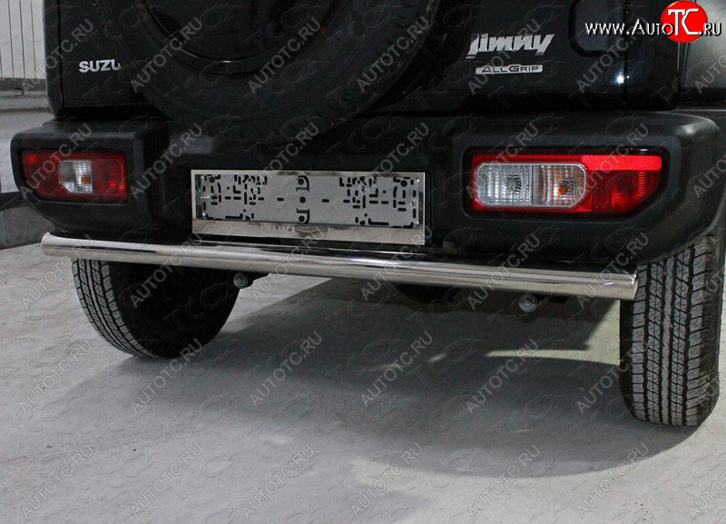 14 699 р. Защита задняя (нержавейка 60,3 мм) ТСС Тюнинг  Suzuki Jimny  JB64 (2018-2025)  с доставкой в г. Майкоп