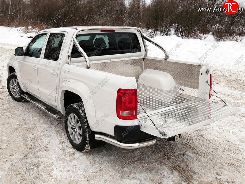 67 999 р. Защита кузова d 75х42 мм (только для кузова) ТСС Тюнинг  Volkswagen Amarok (2016-2022) рестайлинг (нержавейка)  с доставкой в г. Майкоп
