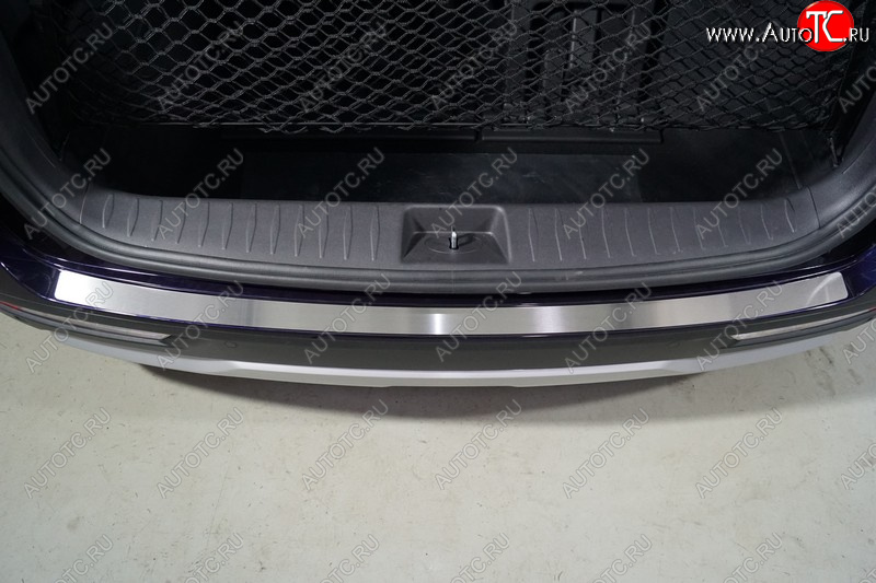 3 899 р. Накладка на задний бампер, ТСС Тюнинг  KIA Carnival  KA4 (2020-2023) минивэн дорестайлинг (Лист шлифованный)  с доставкой в г. Майкоп