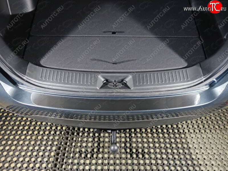2 999 р. Накладка на задний бампер, ТСС Тюнинг  KIA Sorento ( XM,  UM/Prime) (2012-2020) рестайлинг, дорестайлинг (Лист шлифованный)  с доставкой в г. Майкоп