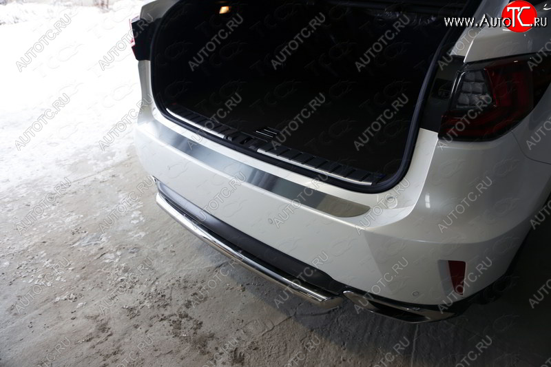3 399 р. Накладка на задний бампер, ТСС Тюнинг  Lexus RX  200T - RX450H  AL10 (Лист шлифованный)  с доставкой в г. Майкоп