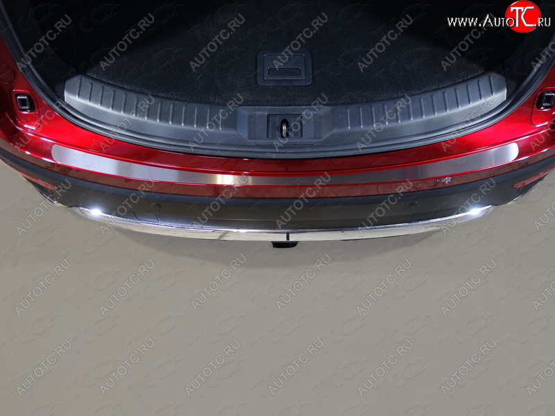 2 599 р. Накладка на задний бампер, ТСС Тюнинг  Mazda CX-9  TC (2015-2025) дорестайлинг  с доставкой в г. Майкоп