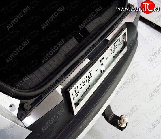 1 659 р. Накладки на задний бампер, ТСС Тюнинг  Renault Arkana (2019-2025) (лист шлифованный)  с доставкой в г. Майкоп