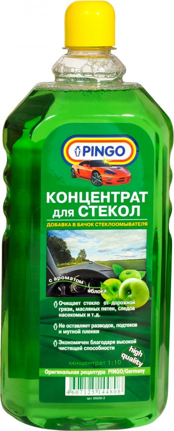 180 р. Концентрат для стеклоочистителей 1:10  1000 мл - яблоко Pingo 85030-2  с доставкой в г. Майкоп. Увеличить фотографию 1