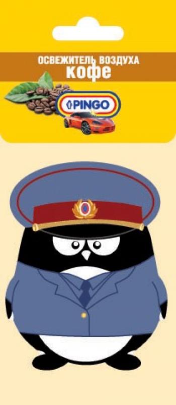 379 р. Ароматизатор воздуха PINGO Полицейский (Кофе) Pingo 85035-1  с доставкой в г. Майкоп. Увеличить фотографию 1