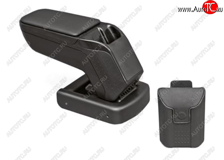 10 899 р. Подлокотник ARMSTER 2 Opel Corsa C (2000-2006) (Чёрный)  с доставкой в г. Майкоп