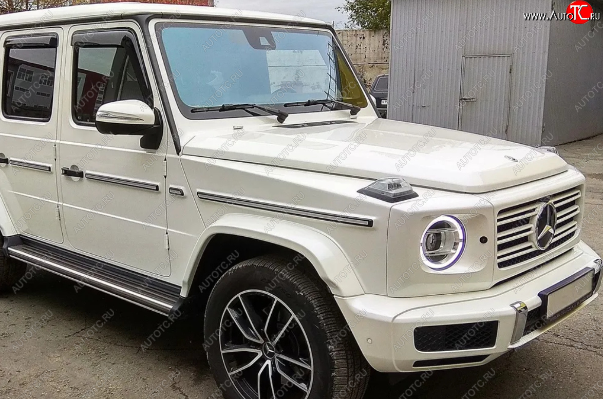 4 499 р. Дефлекторы окон SIM Mercedes-Benz G class W463 (2018-2025)  с доставкой в г. Майкоп