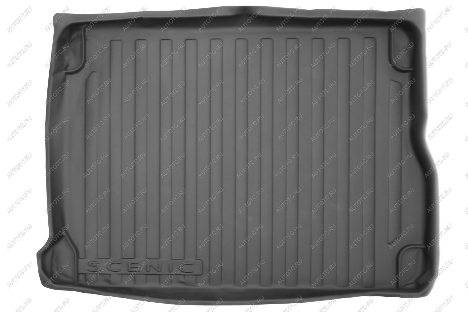 4 099 р. Ковер в багажник RENAULT Scenic 3 пластик (ориг.)  Рено Сценик RENAULT 8201270558  с доставкой в г. Майкоп
